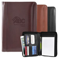 Burgundy Atlantis Leather Junior Portfolio